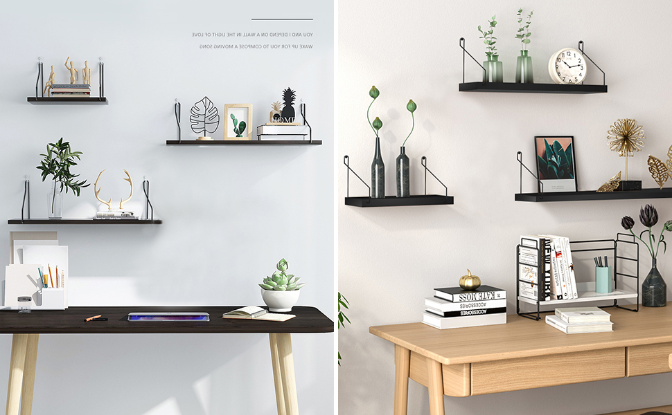 送料無料】 ウォールシェルフ キカガクツリー SPF ブラウン www